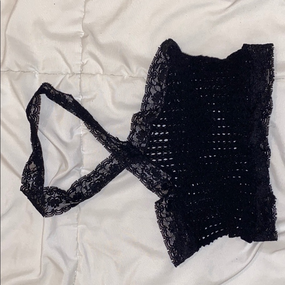 Black bralette